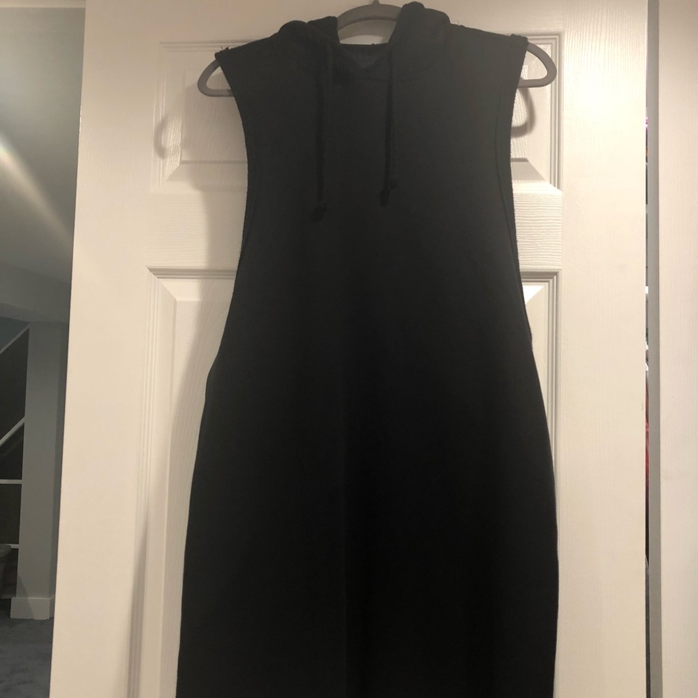 Hudson AGender Unisex Tank Hooded Sweatshirt